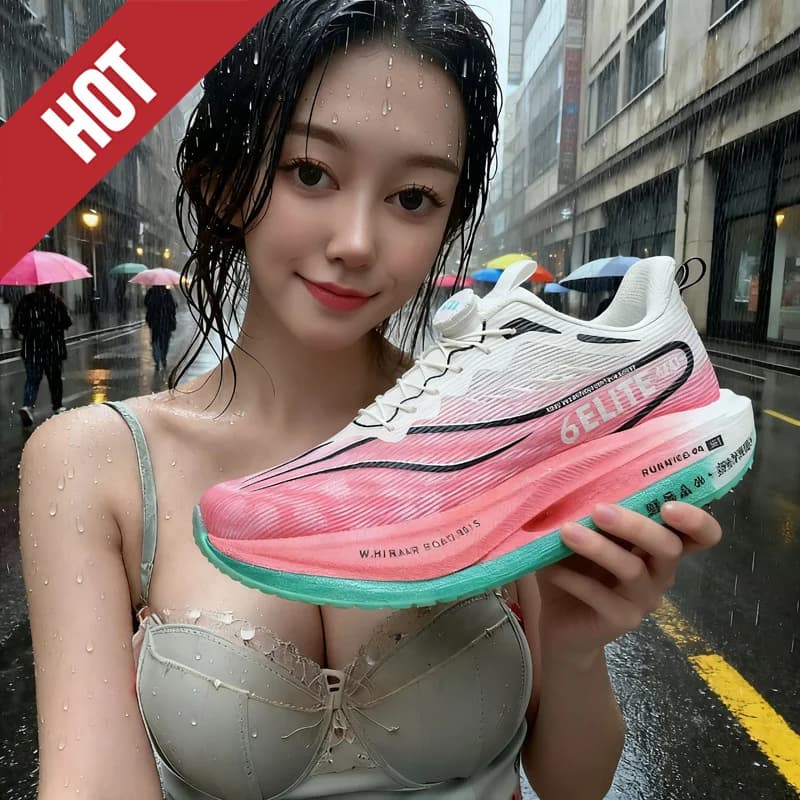 Scarpe da corsa fluorescenti CarbonBoard Marathon Uomo Sport Traspirante Donna Comode scarpe da ginnastica atletiche Casual Professione Tenis