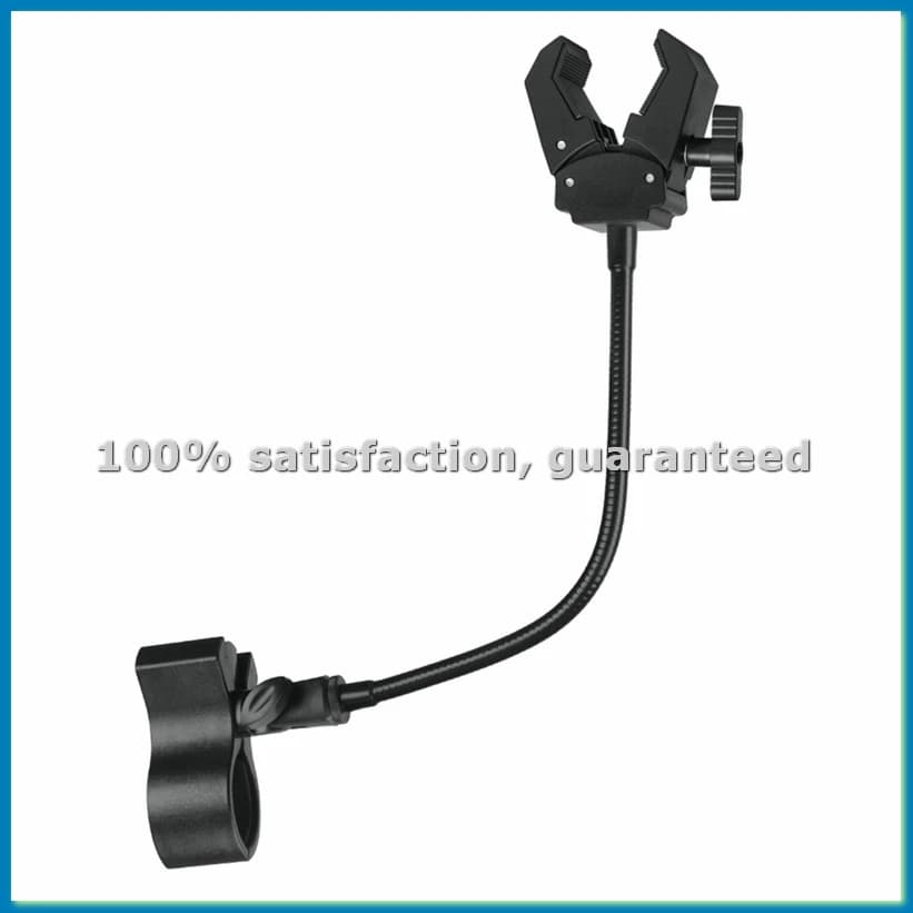 Supporto per Microfono, Braccio Versatile per Microfono da Scrivania, Treppiede, Supporto a Collo d'Oca con Morsetto per Microfono