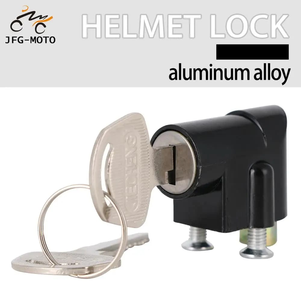 For Sur-Ron Light bee XS Handlebar Motorcycle Helmet Safety Lock Portable Anti-theft Key Aluminum Electric Bottom Bike