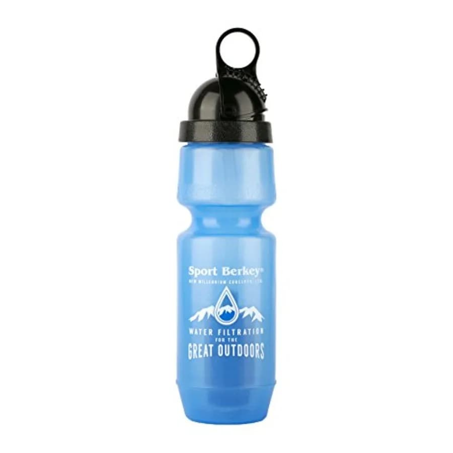 Borraccia Sportiva con Filtro d'Acqua Ideale per Emergenze Fuori Rete, Escursionismo, Campeggio, Viaggi e Uso Quotidiano a Casa, Lavoro o Scuola