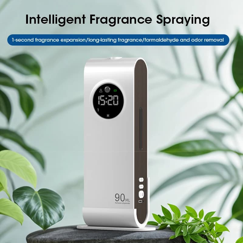 Diffusore di oli essenziali Ricarica USB intelligente Mini macchina portatile per aromaterapia Purificatore d'aria automatico per la casa