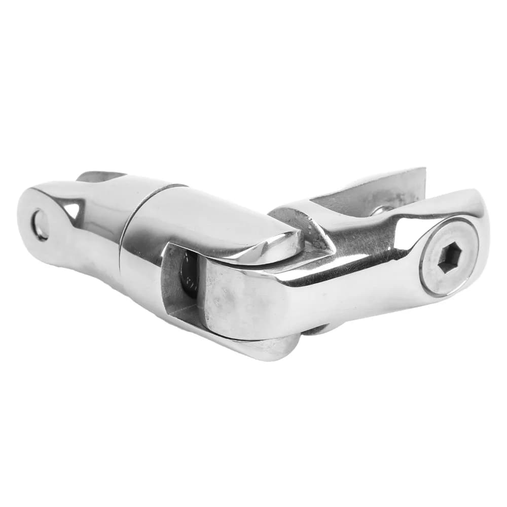 Connettore per Ancora in Acciaio Inossidabile 316, Girevole Multidirezionale per Ancora di Barca 0.2-0.3in/6mm-8mm, Girevole per Catena di Ancora Resistente
