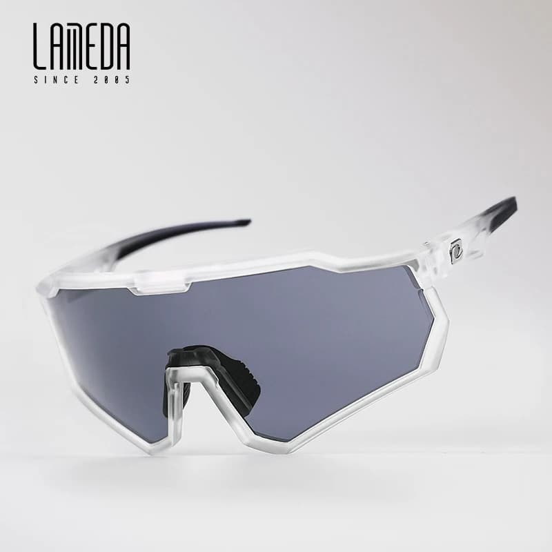LAMEDA Occhiali da ciclismo Lenti HD professionali Anti-UV Antivento Uomo Donna Occhiali da sole Occhiali da bici da strada MTB
