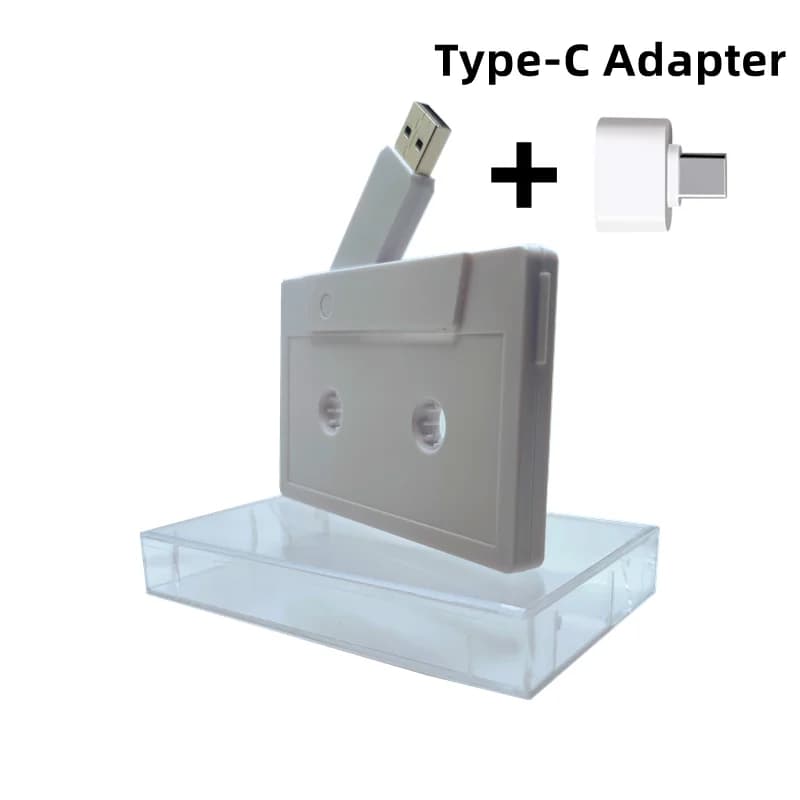 Modello di nastro colorato con logo da studio personalizzato gratuito + scatola in acrilico trasparente Chiavetta USB 2.0 da 4 GB 8 GB 16 GB 32 GB 64 GB 128 GB Memory Stick