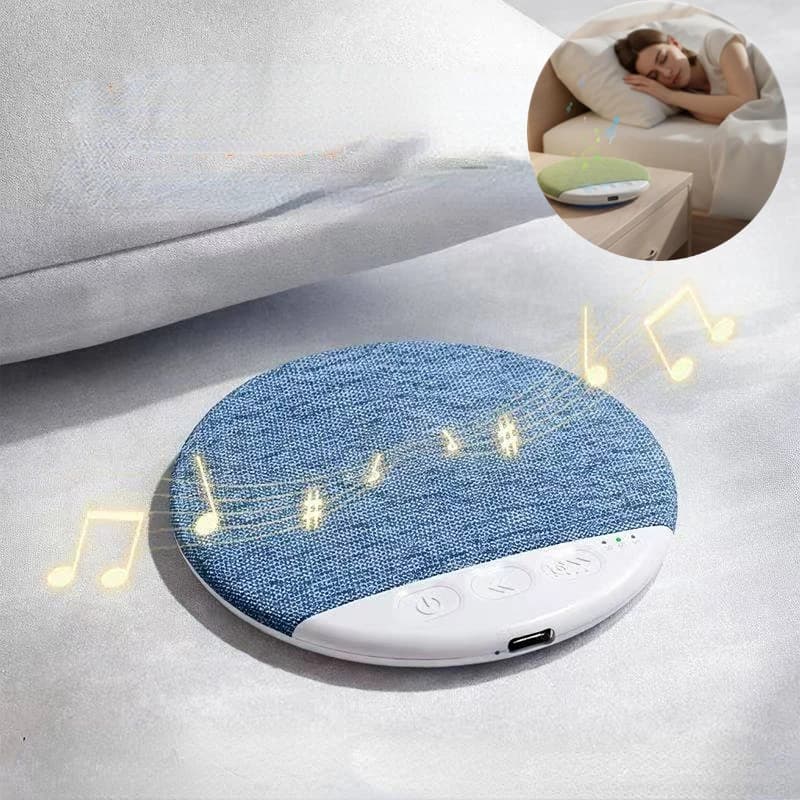 Mini Altoparlante per il Sonno Sotto il Cuscino, Bluetooth 5.4, Macchina del Rumore Bianco Wireless, Audio HiFi, Compagno Audio Privato Senza Disturbi