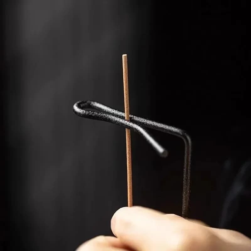Burner Upside Down Incense Burner Incense Stick Holder Wooden Round Incense Tray Ornament Bedroom Home Yoga Decoration