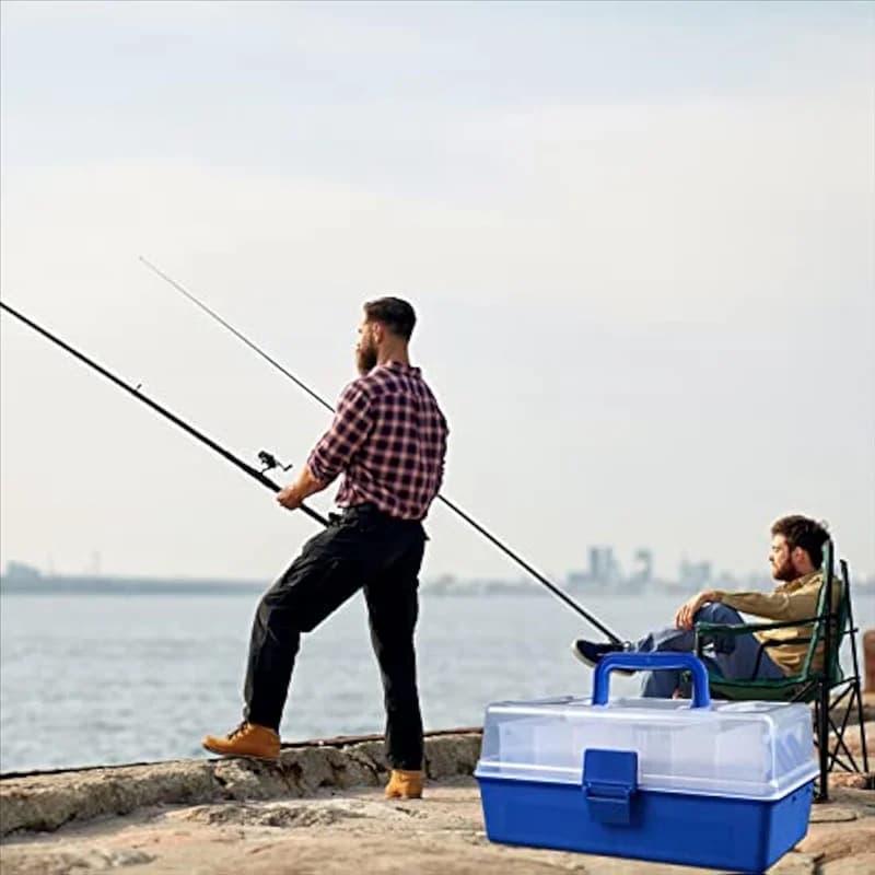 ABLB-Downwear box for fishing Tool box with hook with handle Waterproof equipment box