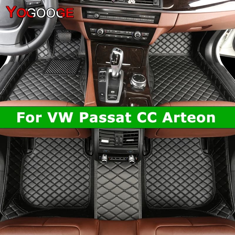 YOGOOGE custom car mats for car accessories VW CC Arteon