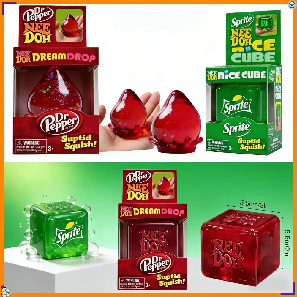 Nuovo Cubo Sensoriale Antistress Needoh 2026 per Alleviare lo Stress e Giocattolo da Dito - Blind Box