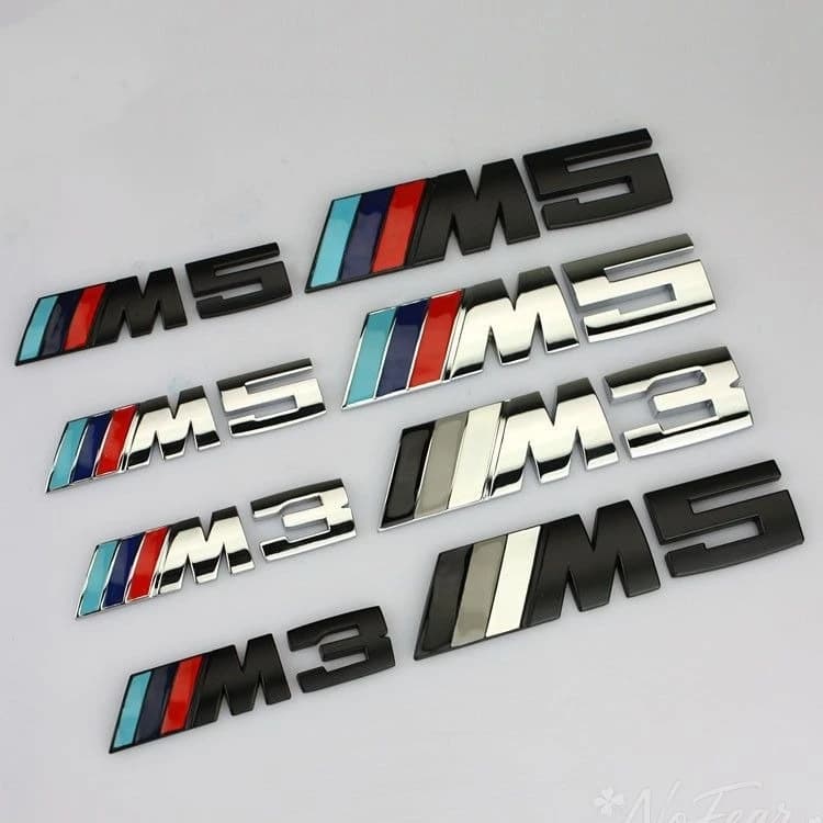 Emblema 3D in ABS per Griglia Anteriore Auto con Logo M/M3/M5 per BMW X1 X2 X3 X5 X4 X6 X7 G30 G20 G32 G11 G12 F40 F30 F20 F10 F34