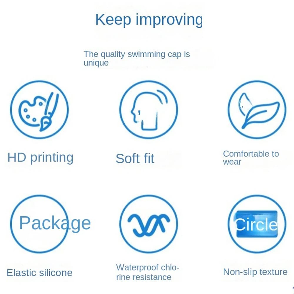 Photography Tips Silicone Swimwear Waterproof Elastic Sub Headphones Protect your ears Long Hair Bathtub Natatorium