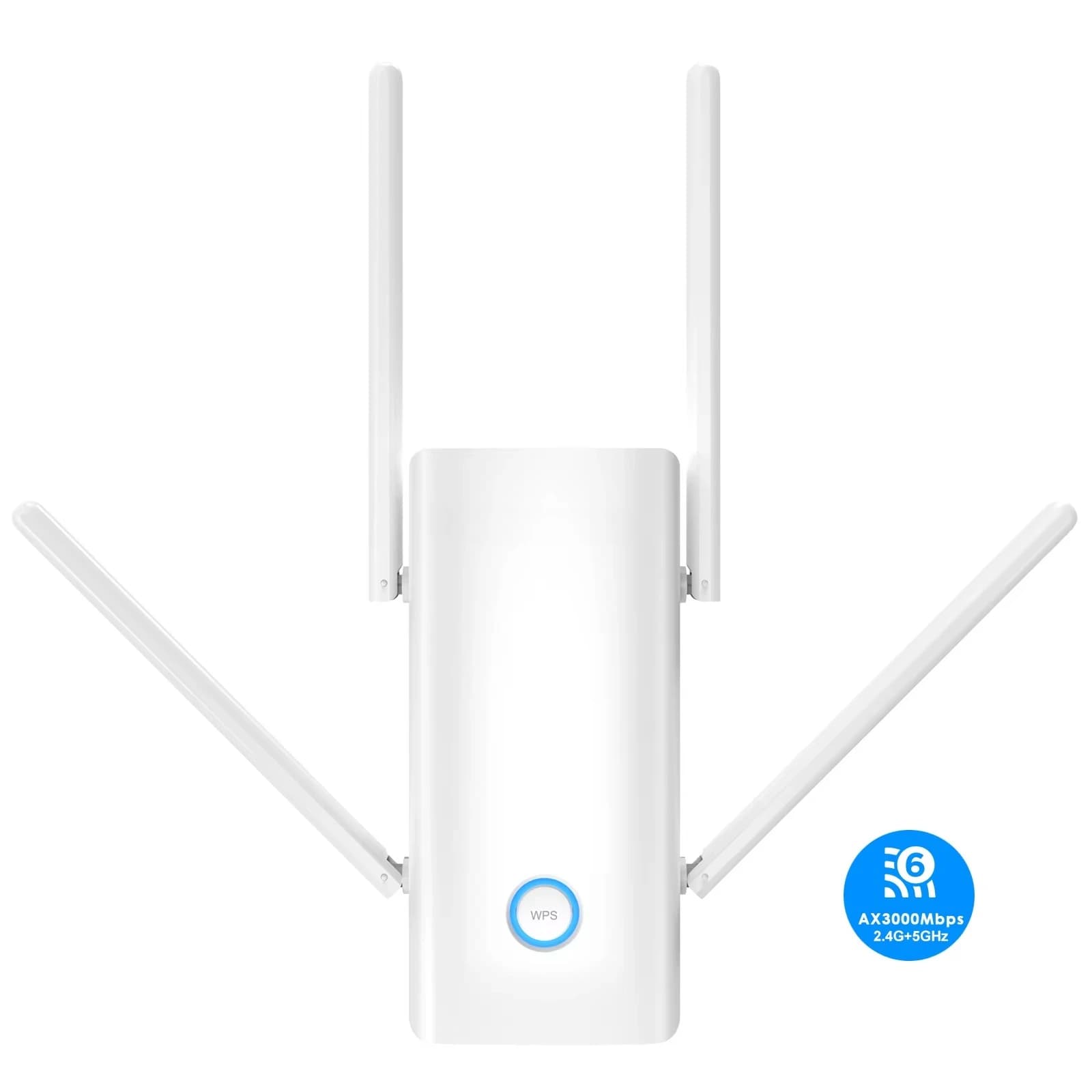 Wavlink WN583AX3 AX3000 Dual Band WiFi 6 Signal Booster Wireless WiFi Repeater/AP/Router/Mesh Mode WiFi Extender Router