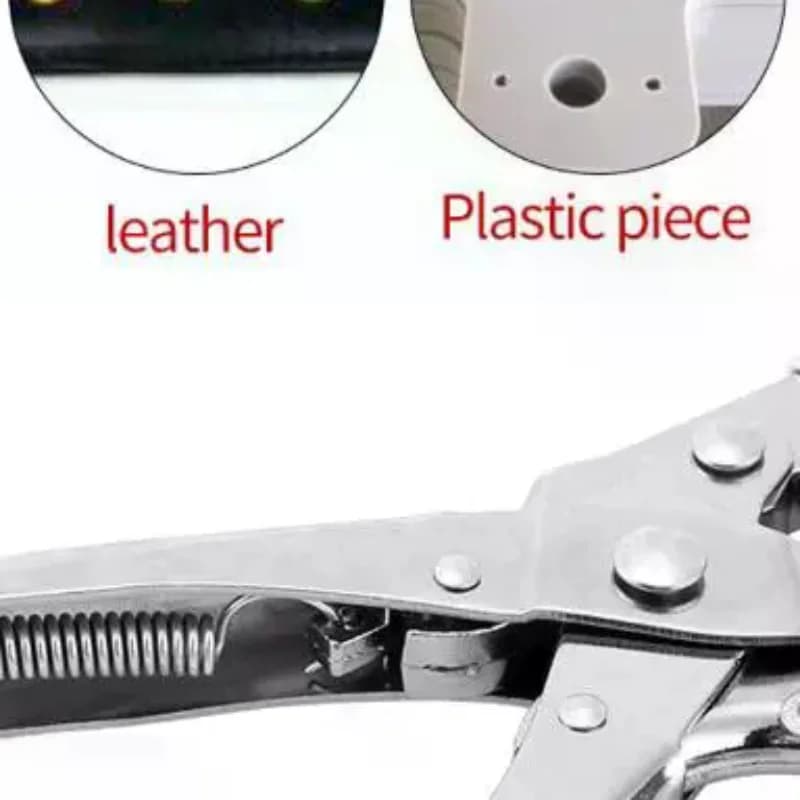 5mm Metal Eyelets Punching Eyelet Pinze Kit Punching Lever Dances Installation Tools for Leather Belts Handicraft Shoes Bags