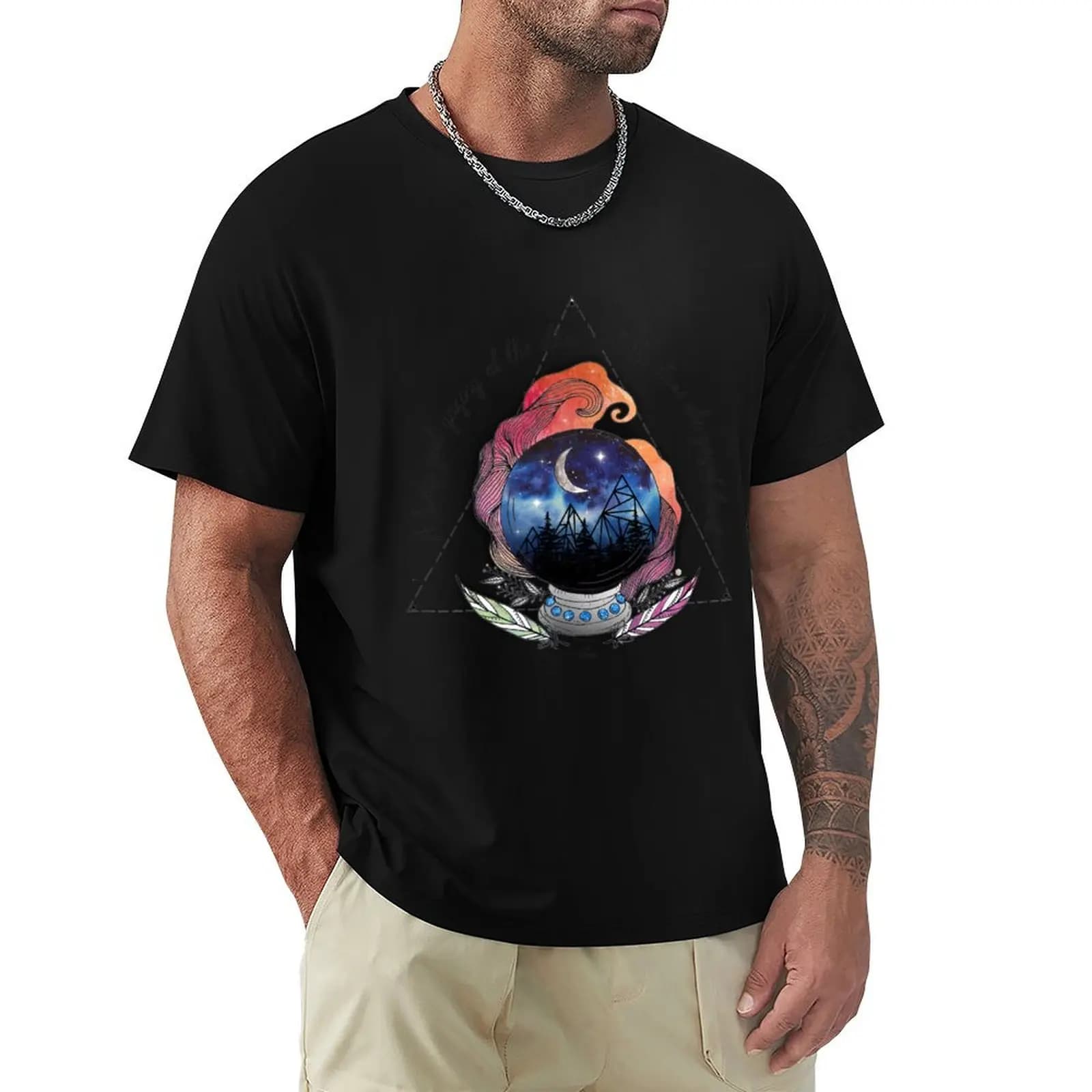 T-shirt ToG Crystal Ball (SJM Art Collection) Top a maniche corte per sport all'aria aperta