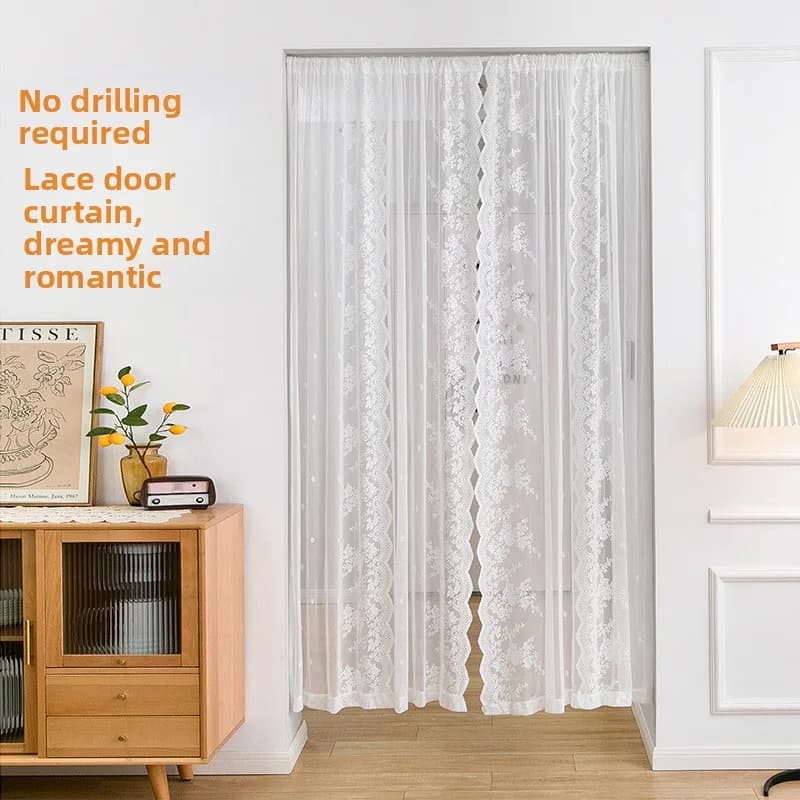 Tenda a Rullo Senza Foratura con Asta Retrattile per Finestre Piccole, Tenda Corta per Ristoranti, Camere da Letto e Uso Domestico