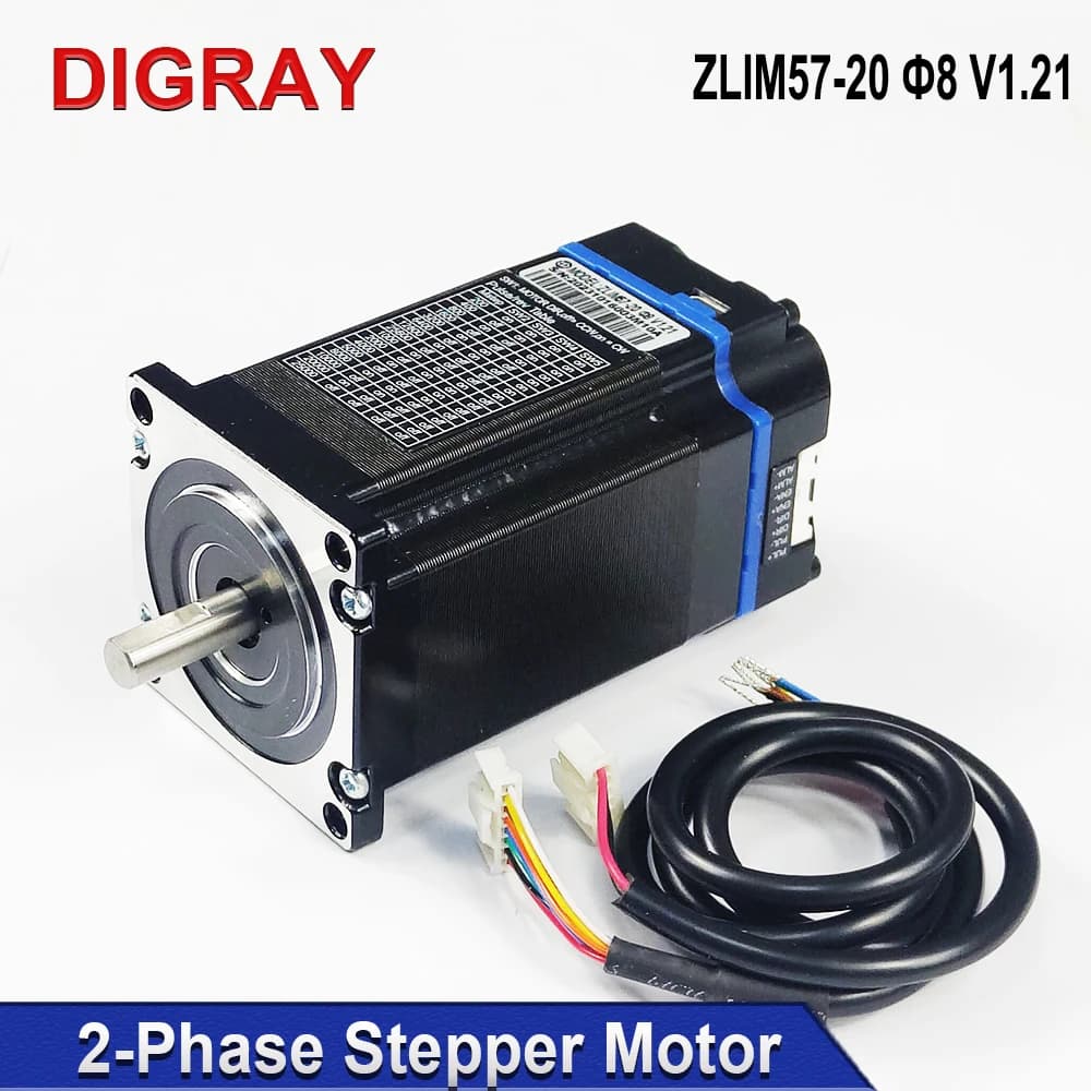 Motore passo-passo integrato DIGRAY ZLIM57-20 adatto per macchine per marcatura laser e macchine per incisione