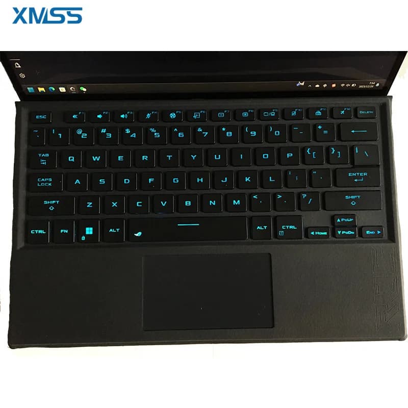 Utilizzato per ASUS ROG X Flow Z13 GZ301ZA (2022) con poggiapolsi tastiera americana retroilluminata