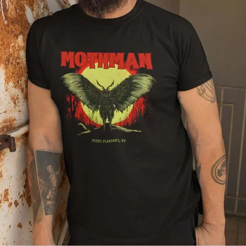 Maglietta Mothman Abbigliamento da golf Magliette Abbigliamento firmato da uomo