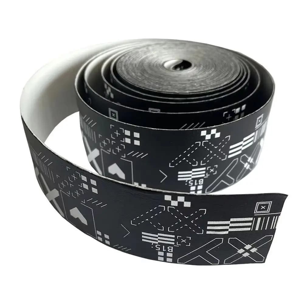 Scratch Prevent Tennis Protective Tape Reduce Impact Frame Protection Racquet Guard Tape Reduce Friction TPU Racket Head Sticker