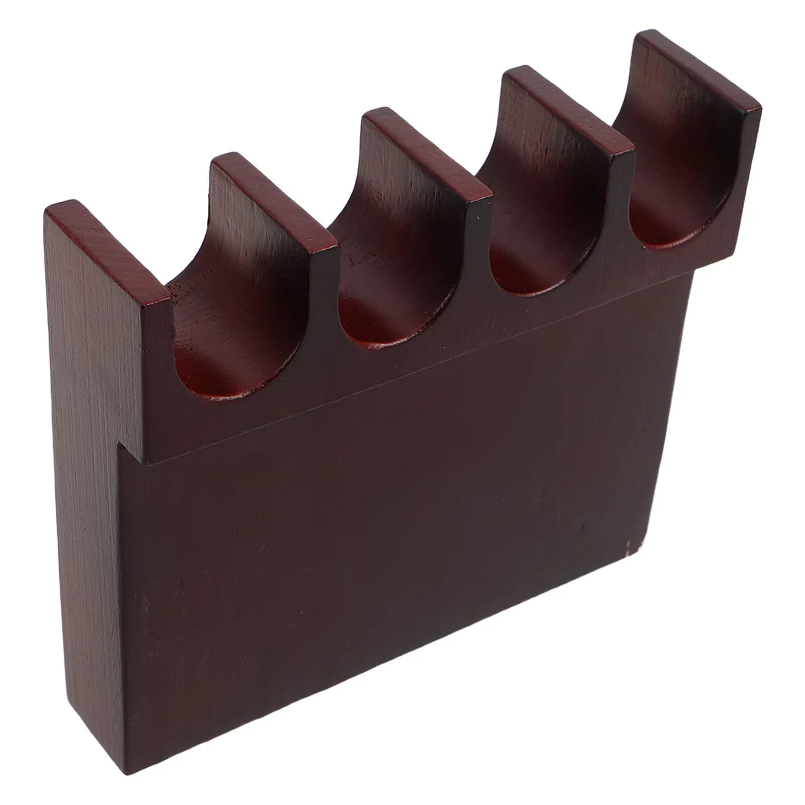 Supporto per Stecca da Biliardo in Legno Massello di Faggio, Porta Stecca Portatile da Tavolo per Sala Biliardo/Snooker