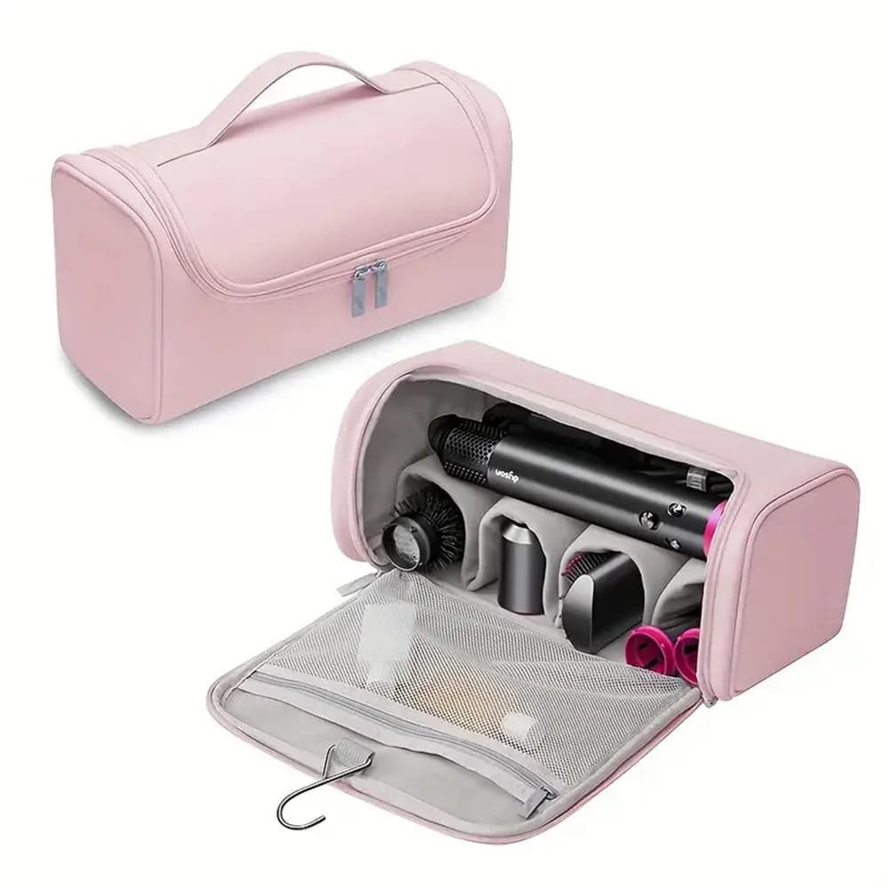 Portable Travel Case for Hair Dryer, Multifunction Organizer for Hair Drying Equipment