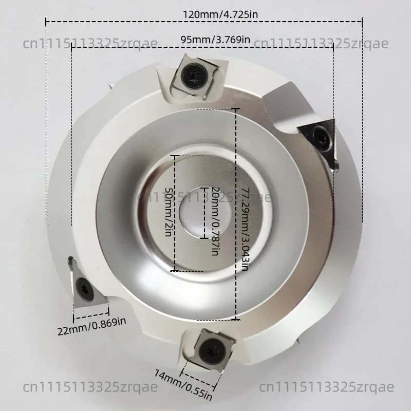 Gypsum Board Cutting Tool Side Milling Slotting Cutting Gypsum Board 90 Degree Slotting Knife Slotting Disc