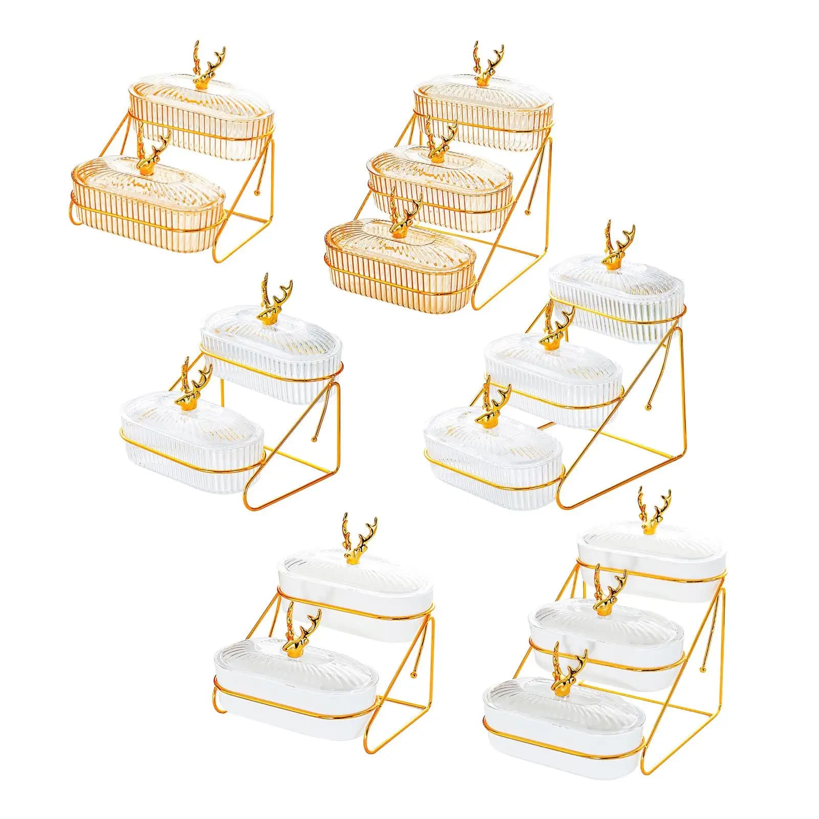 Piatto di frutta secca, vassoio da portata per antipasti, contenitore con rack, vassoio multifunzionale per alimenti, per caramelle, cupcake, casa