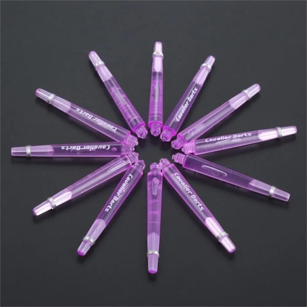 Tip Replacement Transparent Screw Thread with Stainless Steel O Ring 4.5mm Screw Thread Darts Shafts Transparent Dart Stems