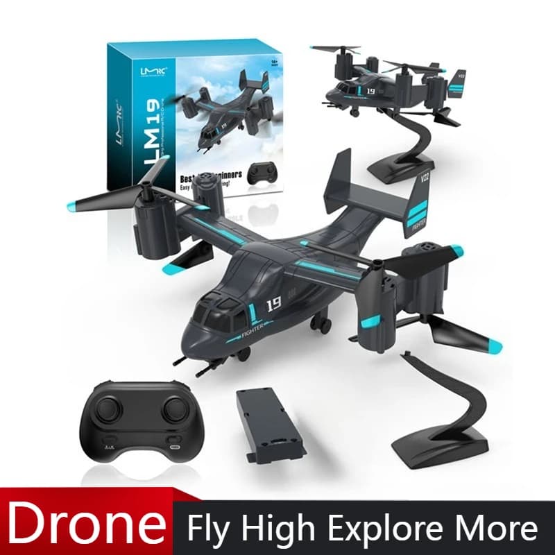 LM19 Elicottero telecomandato Land Air Modello 720P Fotocamera Drone Wifi Fpv Quadcopter Rc Aereo Mini Ufo Giocattoli per il Ragazzo Regalo di compleanno