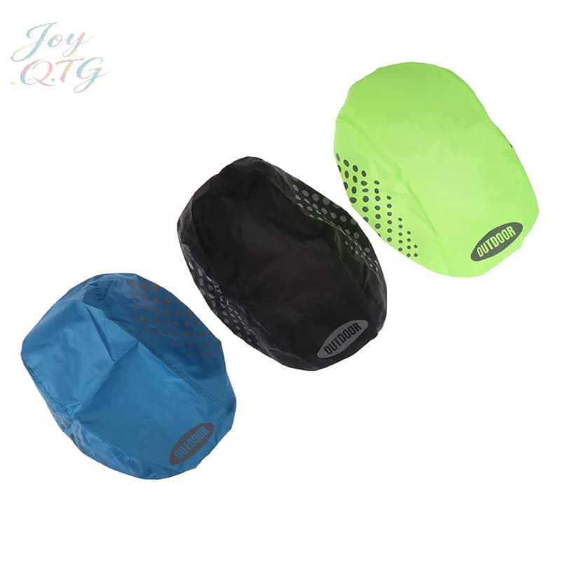 Reflective Cover for Bicycle Helmet, Waterproof and Windproof, Rain Protection for Bicycle Helmet
