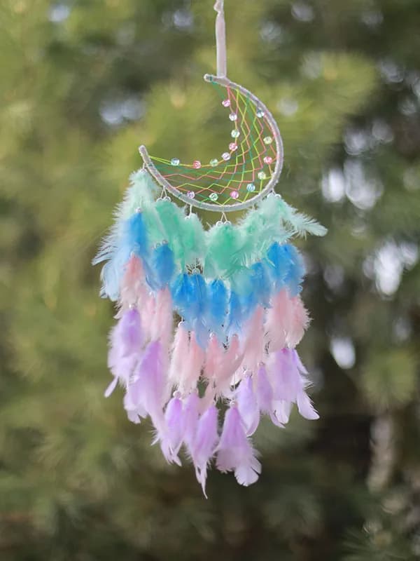 Indian Dreamcatcher Bedroom Decorative Hanging Bell Creative Retro Room Shop Beautiful Decorative Suspension Gift