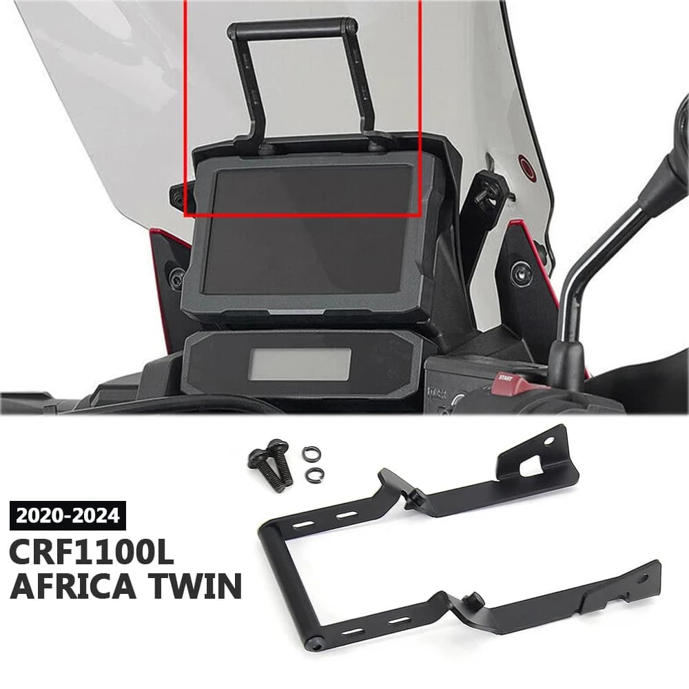 Moto Telefono GPS Supporto Del Basamento Staffa di Navigazione Per HONDA CRF1100L Africa Twin CRF1100L CRF 1100L 2020 2021 2023 2024