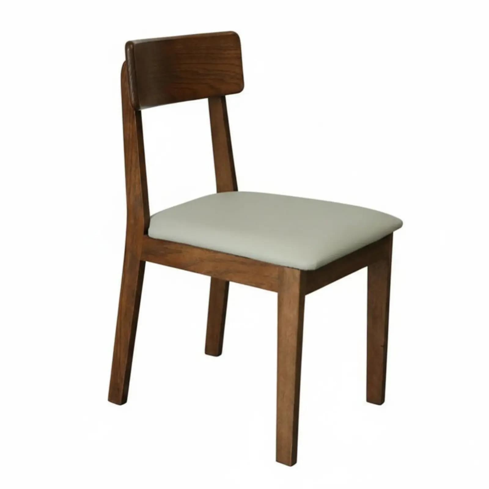 Sedia Imbottita con Gambe in Legno, Design Nordico, Sedia Laterale in Legno Curvato, Facile Montaggio per Proprietari di Case e Famiglie