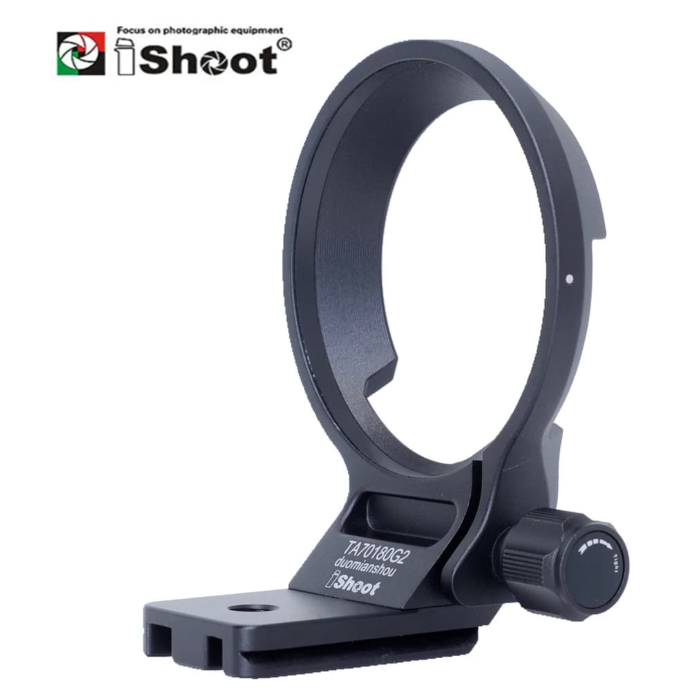 IShoot Lens Collar for Tamron 70-180mm F2.8 Di III VC VXD G2 A065 Sony E-Mount, Nikon Z-Mount Tripod Mount Ring IS-TA70180G2