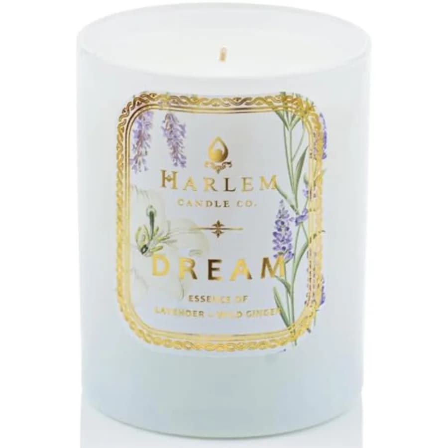 Candela di Lusso Profumata in Cera di Soia, 310 g - Durata 80 Ore, Profumo di Lavanda, Pimento, Bergamotto, Gelsomino, Zenzero Selvatico, Legno di Sandalo