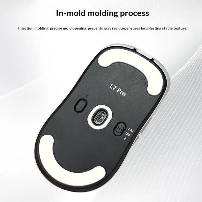 Mouse Feet For MCHOSE L7 Ultra+ 1 Set High Durability Brake Speed Skates Fits Middle Large Hand Gaming & Work Mice