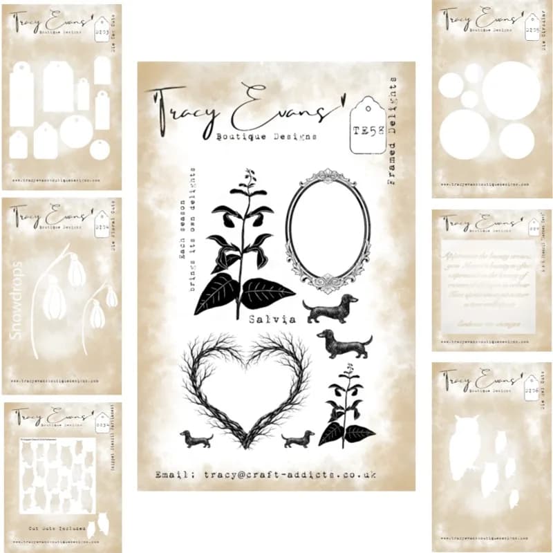 La Bellezza di un Fiore: Fustelle Metalliche e Stampini Trasparenti per Scrapbooking e Creazione di Carta - Nuovi Modelli 2026