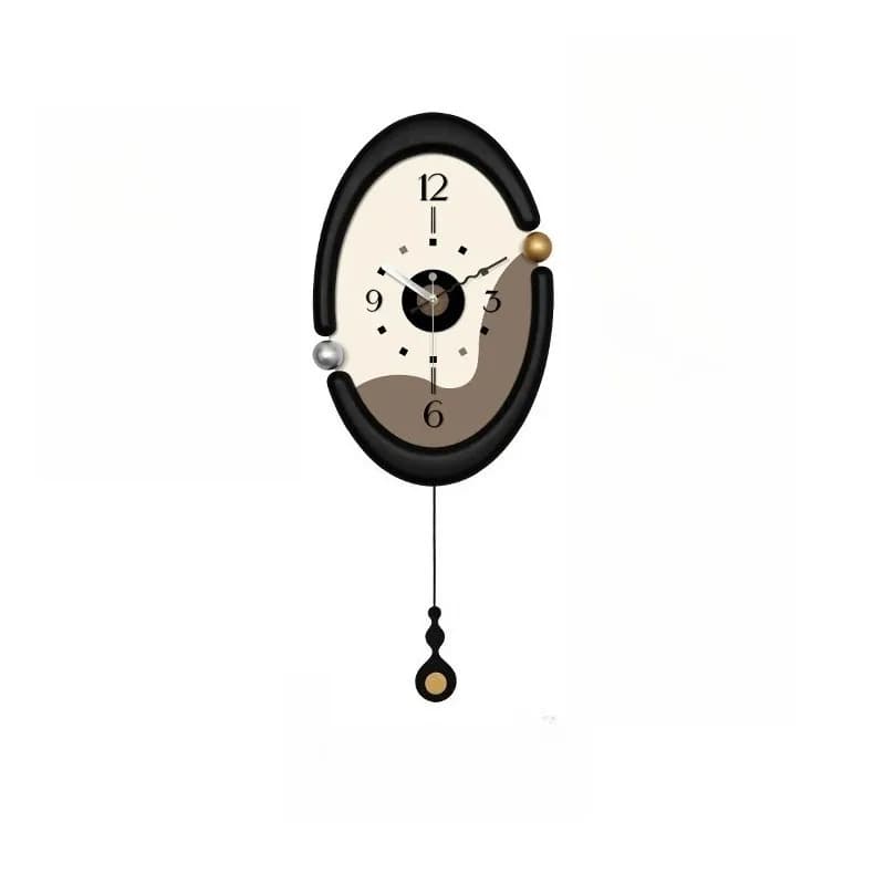 # Luxury Art Nordic Minimalist Wall Clock Modern Bedroom Aesthetic Living Room Wall Clock Unique Classic Design Home Accessories