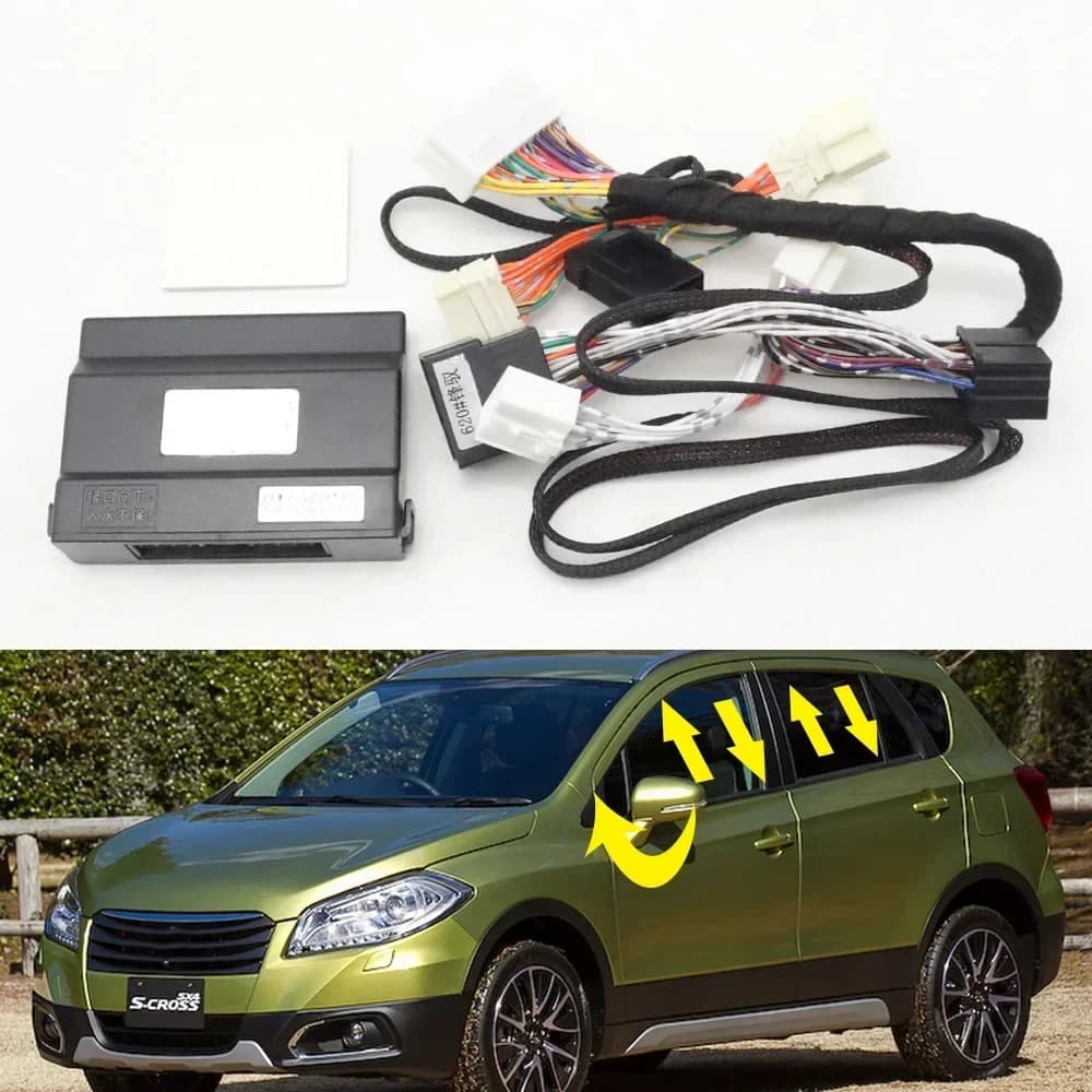 Finestra intelligente più vicino Specchio retrovisore aperto Piega Displiegare Kit modulo telecomando per Suzuki SX4 S-Cross JY 2014-2024