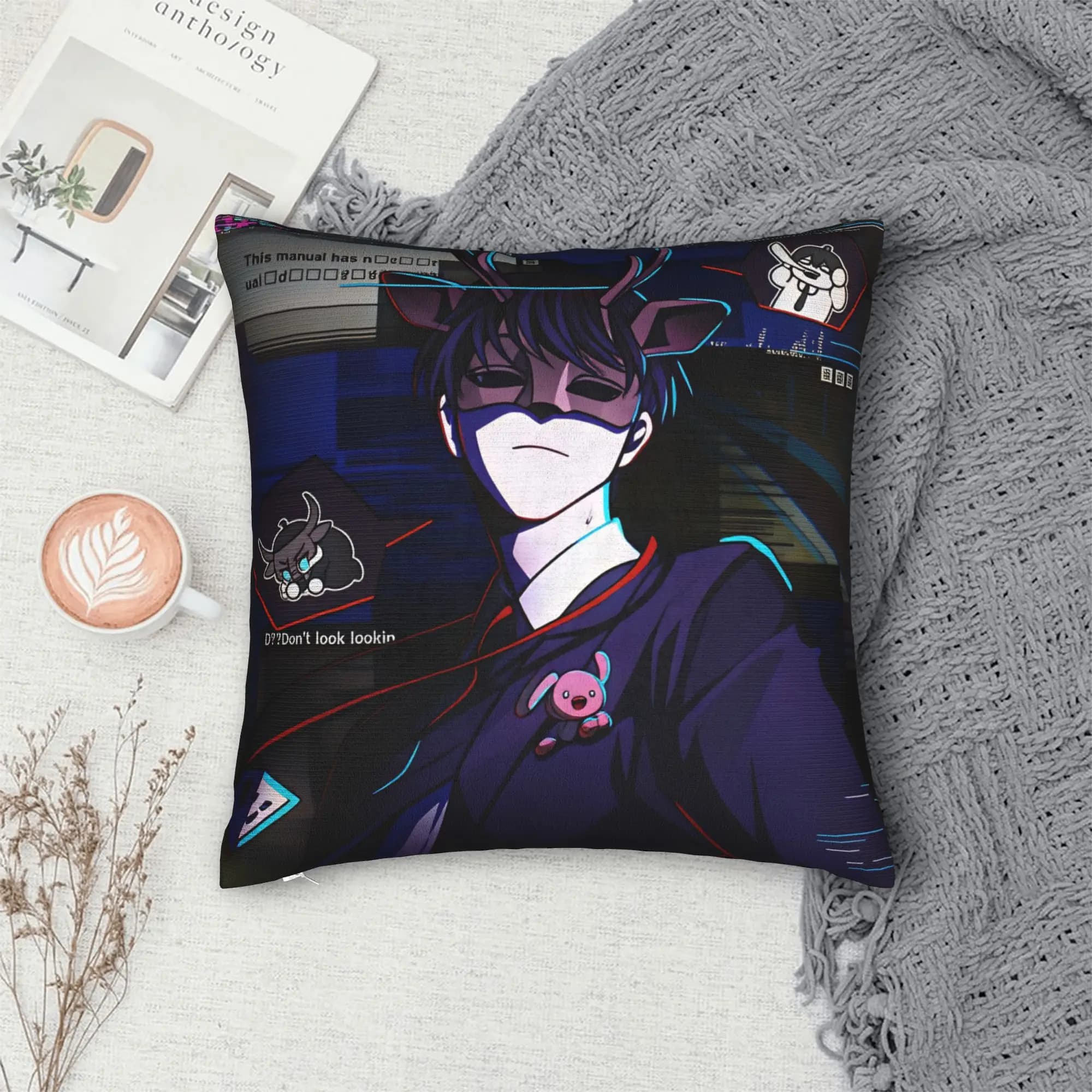 K-Kim S-Soleum Novel GSGW Pillow Cover Custom Cushion Cover Funny Pillow Case For Couch Sofa Bedroom