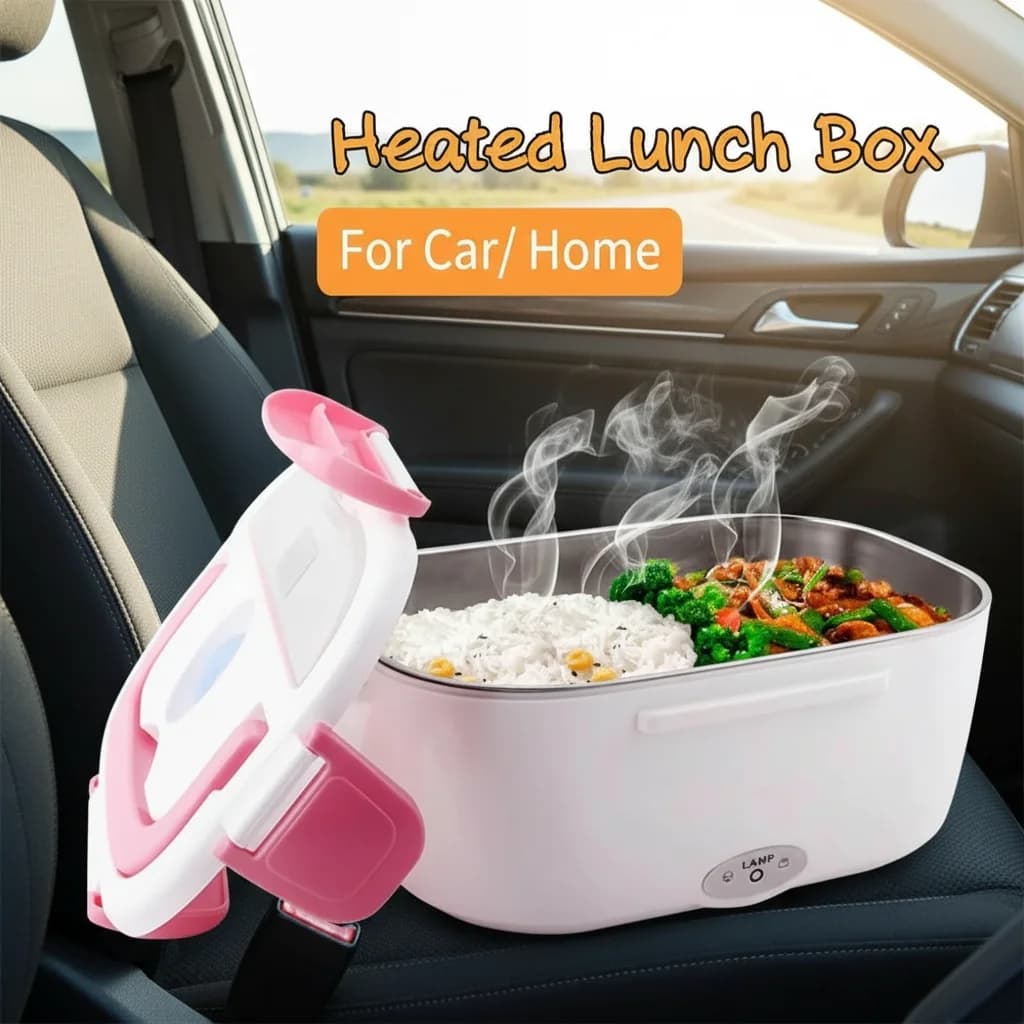 Lunch Box elettrico Contenitore scaldavivande portatile da 40 W con presa USA/UE Ideale per ufficio e viaggi
