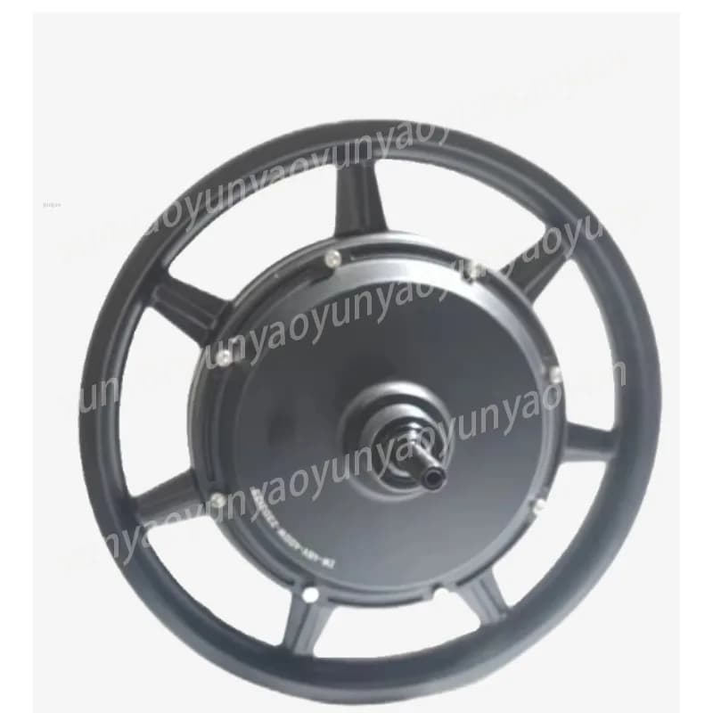 14 Inch Brushless Gearless DC Hub Motor High Speed Replacement Part for Folding E Bike Electric Scooter Drive Motor Accessory