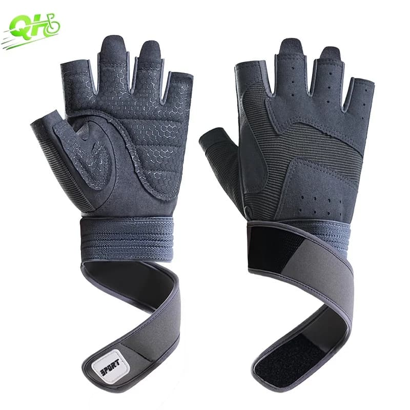 Gymnastic Gloves for Cycling Electric Bike Training Body Building Gym Anti-slip Sports Gloves Gym Training for wearable exercises