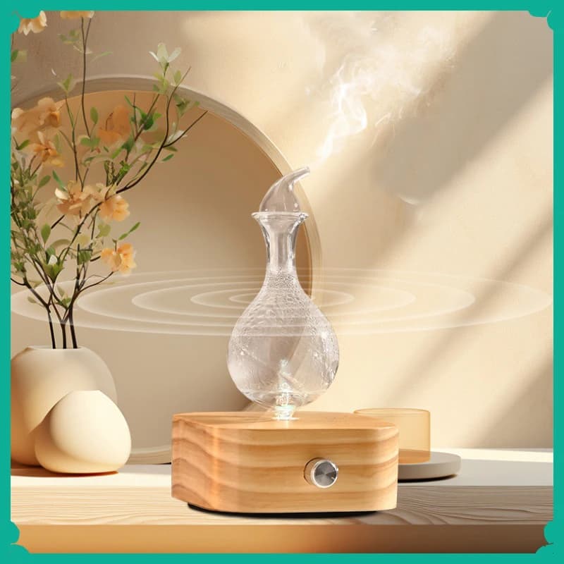 30ml Essential Oil Diffuser Sprayer Waterless Aromatherapy Diffuser Perfume Machine for Wood and Glass Flavor Diffuser