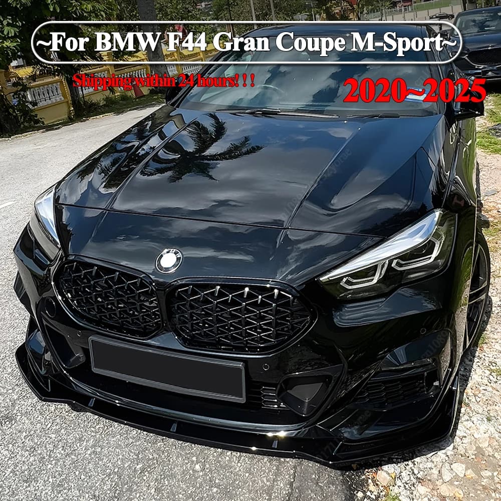Per BMW Serie 2 F44 218i 220i M235i 216d 218d 220d Gran Coupe M Sport 2020-2025 Auto Paraurti Anteriore Spoiler Lip Splitter Diffusore
