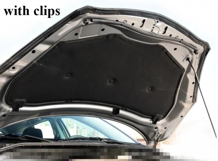 Copertura anteriore del motore Cappuccio isolante Coperta scudo termico per Mazda 3 2010-2013