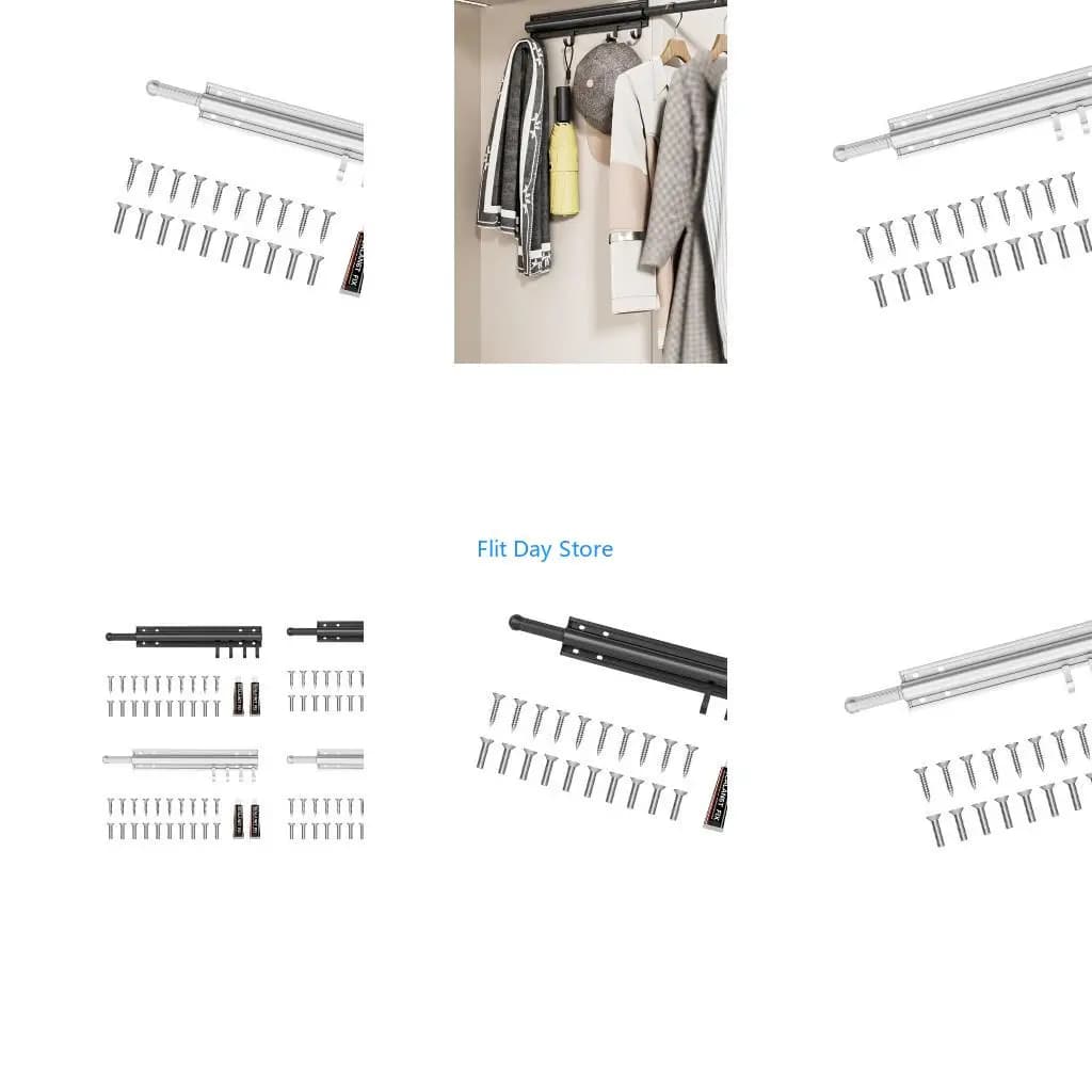 F92C Aluminum Alloys Closet Organizers Features Pull Out Mechanism For Easy Maintenance And Organized Storage