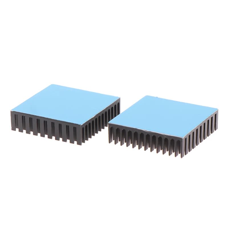 Parti della stampante 3D dissipatore di calore raffreddamento in alluminio dissipazione del radiatore del dissipatore di calore per Nema17 42 motore passo-passo 40x40x11mm
