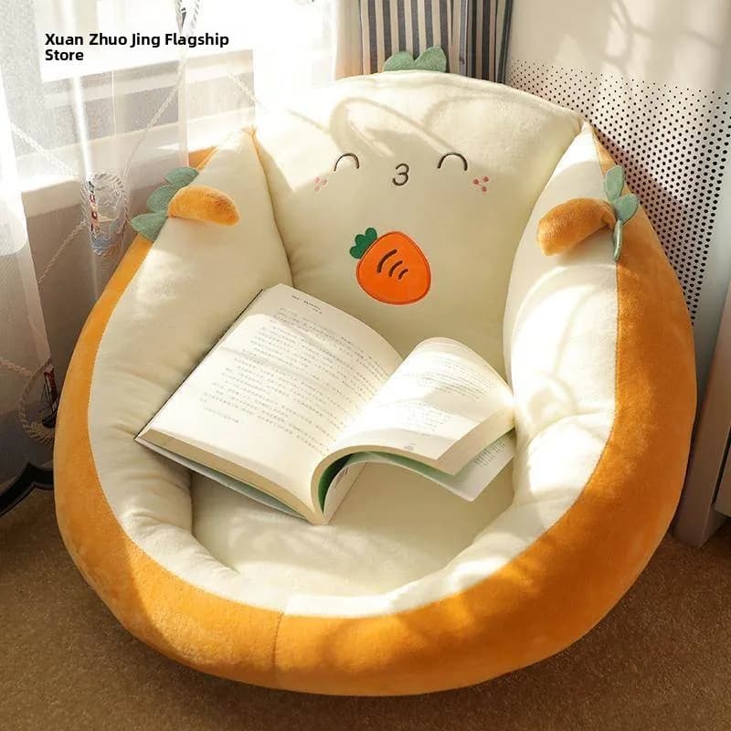 Cuscino da Pavimento in Stile Giapponese Tatami, Morbido Tappetino per Camera da Letto, Balcone, Finestra, Uso Domestico Invernale, Ergonomico, Motivi Assortiti