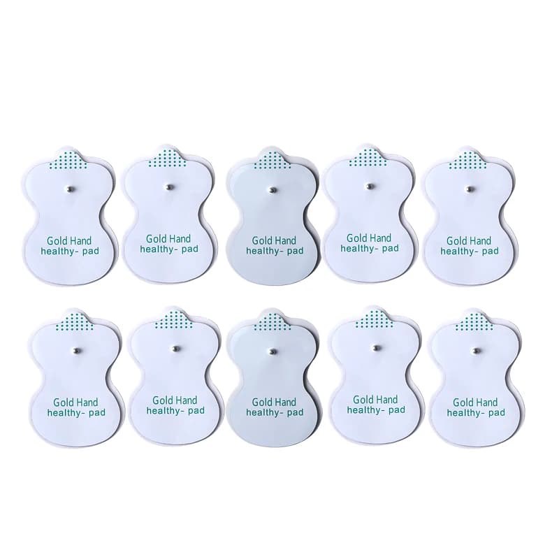 Replacement pack for self-adhesive electrodes of 10/20/30 pieces for digital therapy machines for massage TENS EMS